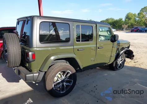 2024 Jeep Wrangler 4Xe Sport S 4Xe from USA, damaged, VIN 1C4RJXN6XRW194427